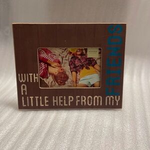 Brown Friends Large Photo Frame